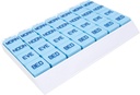 大型7天每周药丸组织者-每周药丸组织者,每天4次,易打开,组织药物或维生素