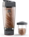 Promix Pro Shaker Bottle QQ 可充电,对平滑蛋白摇摆的威力包括补充存储 - BPA Free QQ 20oz Cup (Graphite Gray)