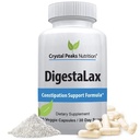 DigestaLax 增加营养和便秘支持 - 帮助改进易消化和天然胶吸附+气体,Bloating,以及 Cramping Relief, Calcium Blend for Gut Health, 60 Veggie Capsules