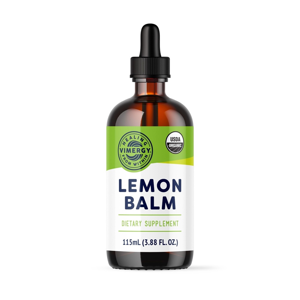 Vimmergy USDA 有机柠檬肉丁香草药补充剂 — 可用于茶叶 — 非GMO,无酒精 — 115毫升(1毫升/服务)