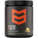 MTN OPS Yeti 预研粉末能量饮用 Creatine, 200mg Cafeine 和 BCAAs 与 Beta Alanine, 30-Serving Tub, 菠萝粉