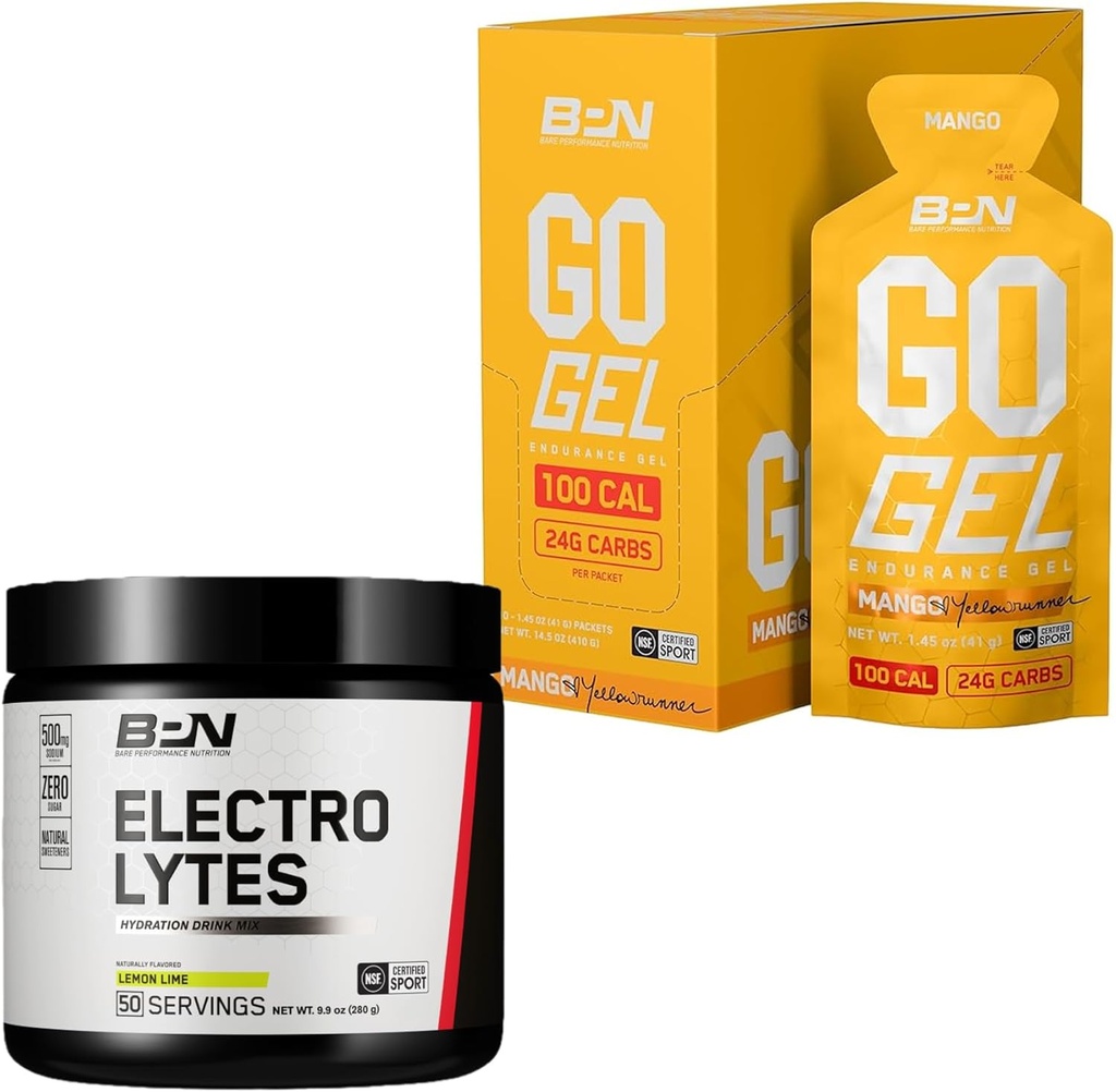 BPN 电解液 水分 饮料 Mix & Go Gel 耐力 Gel Mango Bundle