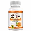 狗的图尔默奇 — 180个用Crucumin & Piperine的计数板治疗 — 联合健康、移动、过敏和Itch Relief、皮肤和煤炭、热点 — 鸭肉和沙门油