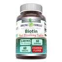(原始内容存档于2018-09-21) (英语). Excellent Formulaments Biotin 10,000 mcg QQ 快溶片 QQN-GMO QQ Gluten Free Supplements QQ 在美国制造 (Strawberry QX 60 Counter).
