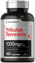 Horbaach Tribulus Terrestris for Men 1000 mg 180 Capsules 摘录补编 – 非GMO 和 Gluten 免费