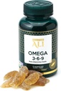 ALI医生 - Vegan Omega - 3 - 9 Gummys QQ Fish - Free,非GMO,有机成份 QQ脑,心和对成人和孩子的视觉支持 QQ Gelatin - Free Gluten - Free 70 Counter