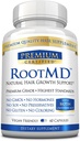 RootMD - 刺激毛发生长,再生蛋白,改善Scalp环流 - 生物锡,铜,Tocopheryl 乙酸盐,Saw Palmetto - 所有天然 Vegan 友好型 - 60 Capsules