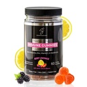 Immune Gummys - Sambucus 长老莓 - 维生素C & D - 锌 - 拯救你的病日 - 儿童与成年人 - 安全年龄 4 & Up - Nano colloidal Silver - Gluten & Gelatin Free NOM - Berry Lemonade - 60 Counter