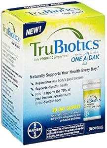 TruBiotics Daily Probiotic, 30 Capsules - Gluten Free, Soy Free Digestive + 男女免疫健康支助补编(6册)