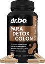 Colon Cleanse Pills Body Detox - 胃肠胃卫士清洁剂 - 自然重量 Flush 清洁剂综合体, 女男性儿童,草本植物 Wormwood Black Walnut Clove - Gut Loss Health Capsules