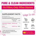 液态Colagen & Biotin, 2 Fl Oz (Pack of 2), 40000 mcg for Hair Skin Nails, 维生素 B7 水态Colagen Peptides 女性补充剂, 生物活性形式, 无糖, Raspberry Flavor