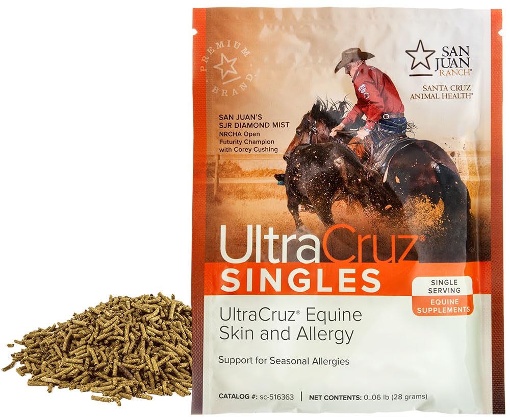 超Cruz® Equine皮肤和过敏,120个单人