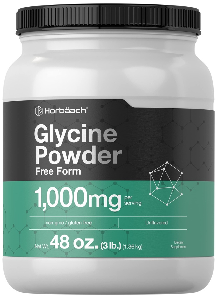 Horbäach Glycine Powder 3 lbs 免费表单 免费表单 免费表单