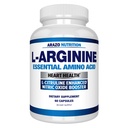 Arazo营养精液L Arginine - 1 340mg 氮氧化物助推器L-Citrulline和基本氨基酸用于肌肉增益和能量 - 强大的无助推器用于训练更长和更硬的-60卡普尔