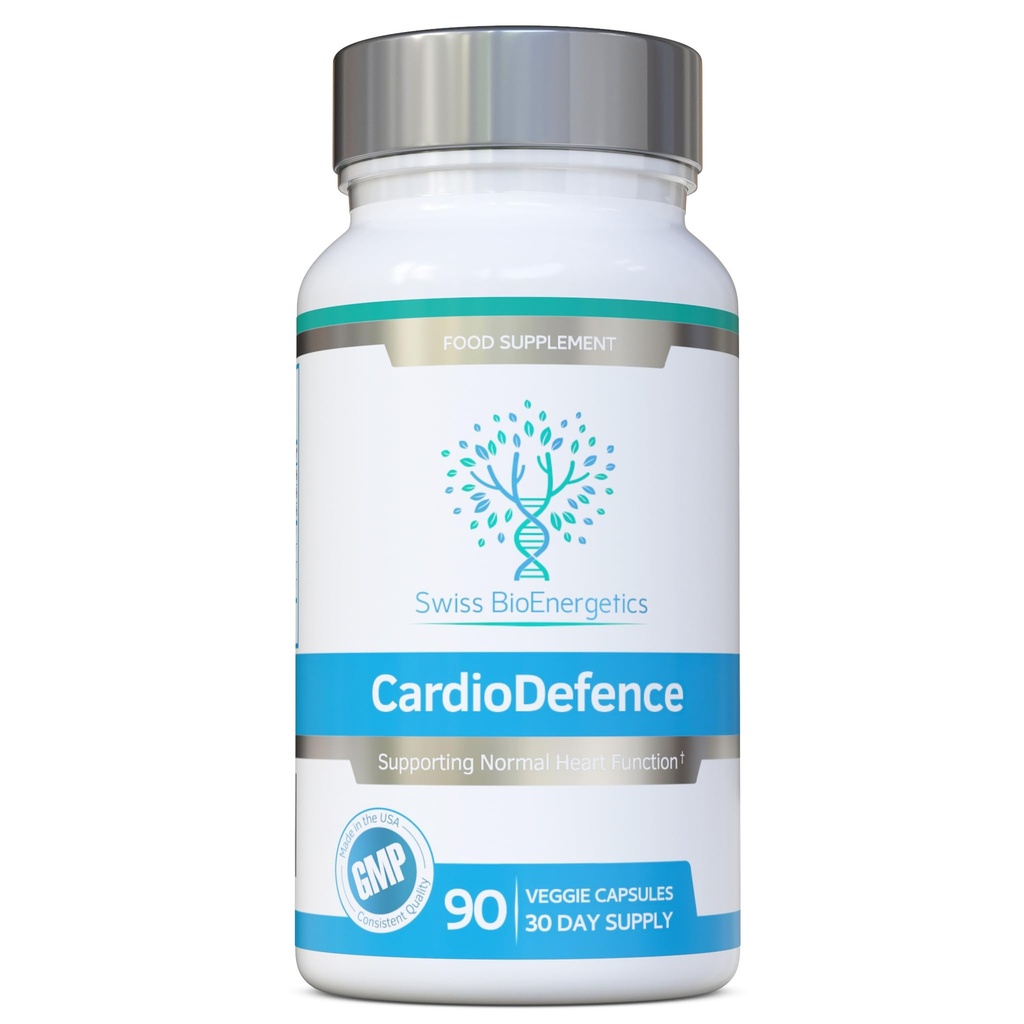 心肌国防 – 90 Capsules – CoQ10,D-Ribose,乙酰L-Carnitine,B维生素和MCT的精确平衡,以促进心脏的正常功能,减少疲劳和疲劳.