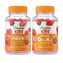 活生生的先生体儿童 + 维生素 D3 + 维生素 K2 儿童 gummies Bundle - Great Tasting, Vitamin Supplement, Gluten Free, GMO Free, Chewwable Gummy (英语).