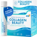 瑞典的Nutra - Collagen Beauty → 10,000 mg 水解海洋Collagen 液体补充剂 - 20 x 25 ml 每日射击 → Hyaluronic Acid and Vitamin C 支持健康头发,皮肤,钉子 → 无糖