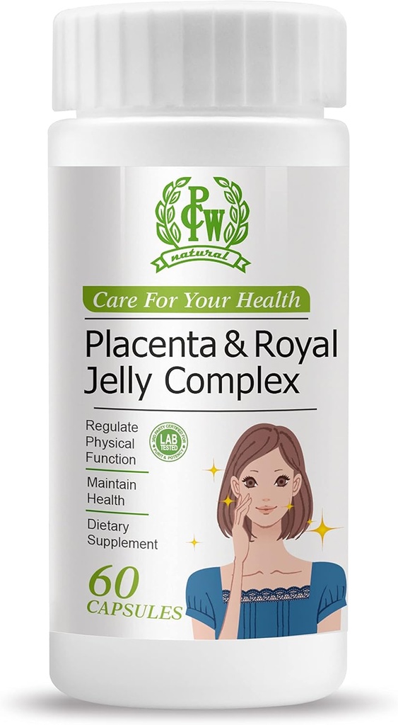 PCW Placenta & Royal Jelly 综合体, 60顶顶盖