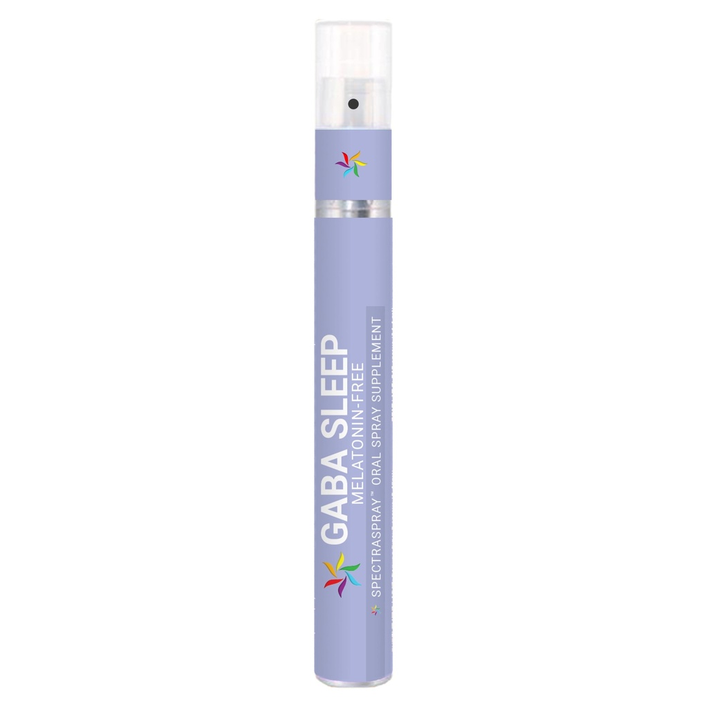 Melatonin Free GABA Sleep Spray Support – Vegan, Natural & 有效口腔喷洒与GABA, L-Theanine, 5 HTP, & Herbal Blend. 非GMO,无梅拉托宁,30天供应