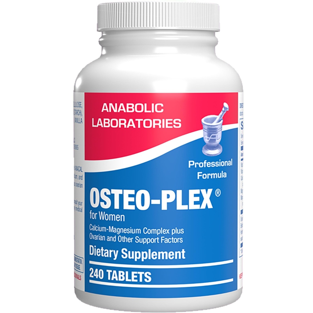 Osteo-Plex Bone 妇女健康补充 -- -- 临床公式Bone 强度补充,配有镁钙维生素D3和跟踪矿物综合体 -- -- 容易吞咽甘油片 -- -- 240个