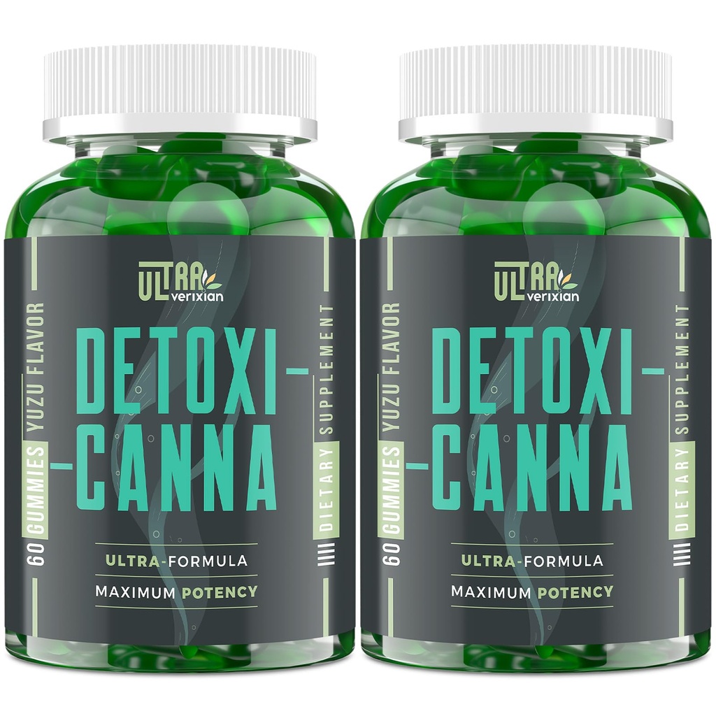 Detox Cleanse Gummys - Liver, Gut, Kedney Cleanse Detox & Reference, 快速有效全体清洁 最佳女性与男性牛奶酸奶 - 天然植物制的Detox补充,120 Gummys
