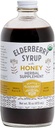 与Raw Honey的糖浆 — — 美味的、无糖的草药补充剂,配有美国小巴切斯地区仅有机物成份产生的强力免疫利益 — — 16oz