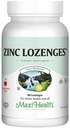 Maxi-Health Zinc Lozenges - 锌酸盐 10mg - 与维生素C - 樱桃火焰 - 60 Chewables - 科舍尔