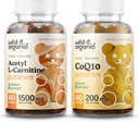 野生和有机L- Carnitine Gummys & CoQ10 Gummys 60 个伯爵
