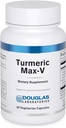 Douglas实验室 Turmeric Max-V 支持联合函数和肌肉函数的标准化曲线 + 6 0 Capsules