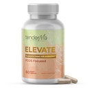 Elevate – PCOS 重点哺乳支持 Orgainc Goat Rue, Lion's Mane, Shatavari  & Ceylon Cinnamon – Vegan, Non-GMO, 母乳喂养妈妈的草药补充 – 60 Capsules