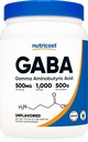 营养成本纯GABA 500G 粉末(氨基丁酸)(500克/1.1磅)