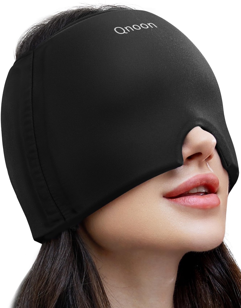 Migraine Relief Cap, Headache Relief Cap Mask 产品,冷却无色胶冰头包 紧张,压力,Hangover & Puffy Eyes