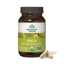 ORGANIC INDIA Amla Capsules 有机 - 印度鹅莓草原维生素补充剂,Amla 补充剂,免疫支持剂,Vegan,Gluten-Free,Ayurvedic,抗氧化剂,非GMO - 60 Capsules