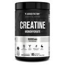 Jacked Factory Creatine Monohydrate Powder 425g - 5g Daily Creatine Represident for Men and Women, Vegan-Friendly, 第三方测试 - 85 services, Unfloods