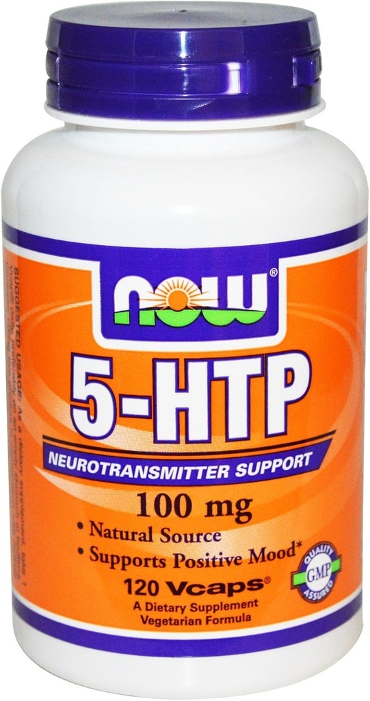 现在食品,5-HTP 100毫克蔬菜,240卡普尔(120×2Pk)