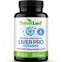 Liver Cleanse Detox & Reference - Fatty Liver Refer Detox Complex w/Choline, Zinc, Milk Thetle, Dandelion Root, Turmeric, Burdock, Artichoke - Liver Support Supplement - 60 Caps (英语) (英语).