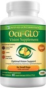 Ocu-GLO 小狗的愿景补充 - Lutein, Omega-3 Fatty Acids, Grapeseid 提取 - 支持狗的优化眼部健康与愿景 - 犬眼健康抗氧化剂 - 90ct SNIP CAPS