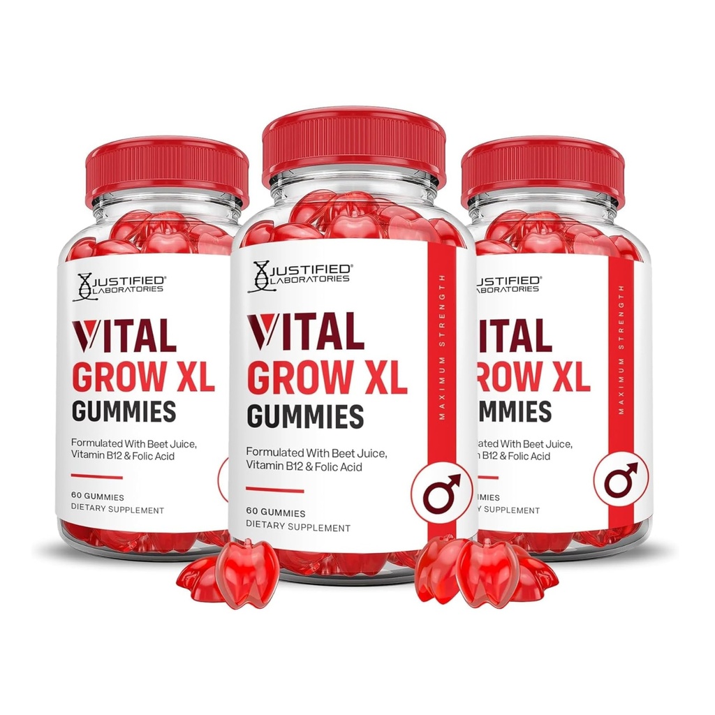 合理实验室( 3 Pack Virtual Grow XL 性能 Gummys 1000MG 高级公式, 与 ACV Pomegranate Beet Juice Powder B12 Vegan Non GMO 180 Gummys 共同设计)