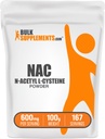 Bulk Assupports.com NAC粉 - N-Acetyl Cysteine 600mg, NAC补充剂 - 抗氧化剂支持,Gluten Free - 600mg / service,167 services, 100g (3.5 oz) (Pack of 1)