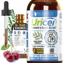 Uricel - 高级Uric酸支持和清洁补充 - 联合和肾支持 - 液体交付以更好地吸收 - Tart Cherry, Chanca Piedra, Celery种子 & Turmeric - 2 fl oz