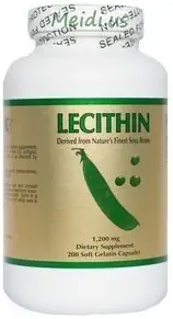 NCB 2瓶Lecithin, 1200mg 200软胶/瓶