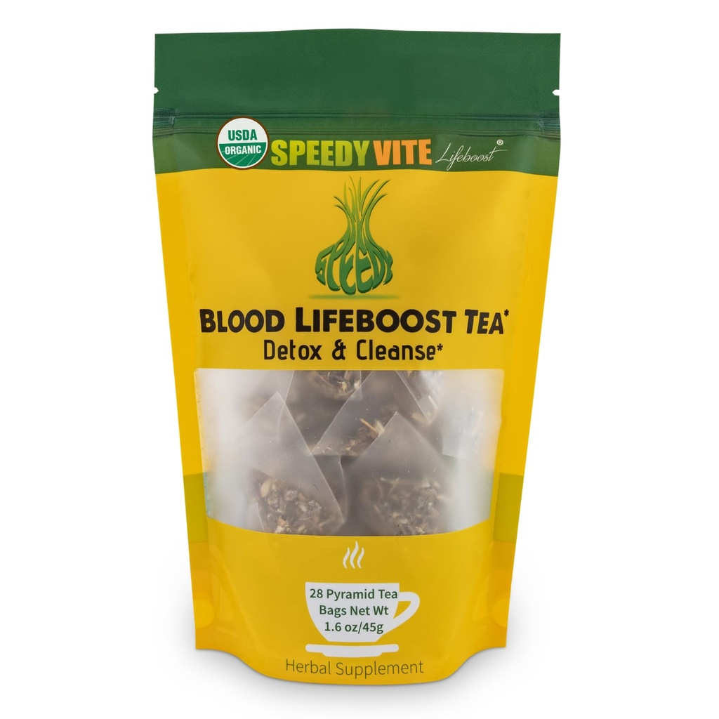 快速Vite 血液生命刺激茶 支持清除血液流中的废物 * 抗氧化剂 富含乳汁 * 包含 Echinacea, Chamomile 和 More