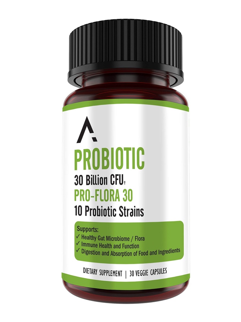 辅助营养杆菌(Subtilis Probiotic) -- -- 30亿 CMU 男女多阶段营养杆菌(CFU) -- -- 支持消化和古特健康 -- -- 30个卡普尔