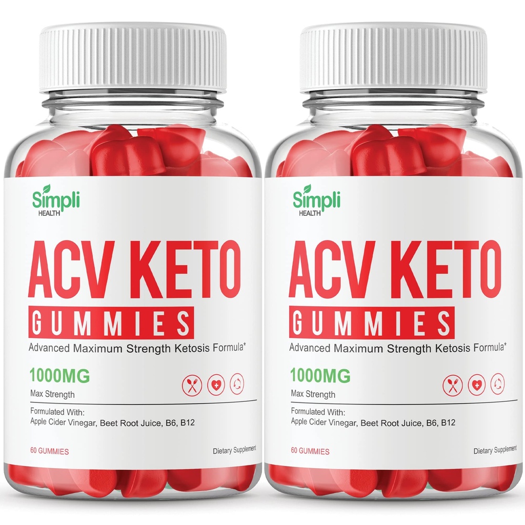 Simpli ACV Keto Gummys Simpli Health ACV Keto Gummys Extra Starge (120 Gummys) (英语).