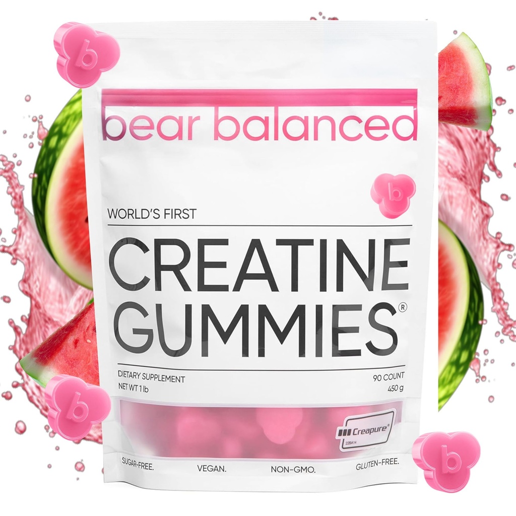 雄性与女性的平衡奶油糖 - Creapure → Creatine Monohydrate, L-theanine, L-Tyrosine & B12 肌肉生长,强壮,焦点,能源与健康 - 低卡路里,无糖, Vegan