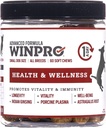 WINPRO 小狗的宠物健康与健康烹饪,60个软小狗,等离子体动力,小狗提供生命力和豁免支持的免费谷物补充