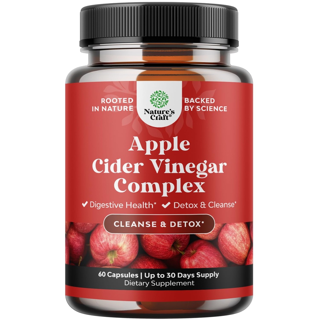 清扫苹果苹果酒 葡萄酒 葡萄酒 Capsules - ACV 清扫和除毒药 古特和消化健康 与Slimming Cayenne - 超强ACV Capsules 古特清扫和全身除毒(30次服务)