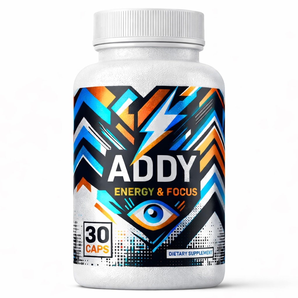 Addy Energy - 聚焦与能源补充 - 大脑助推器 - 添加替代品 - 聚焦,提高生产率 - 清洁能源 - 锐意聚焦 - 30日供应