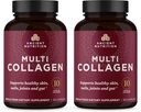 古老营养科拉根 Collagen Pepteides Capsules 补充品,男女水解科拉根药丸,支持健康皮肤和钉子,Gut健康与联合支持,Shrink-Wrapped 90 Count Bundle(2包)