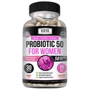Kaya Naturals Probiotic 5亿 CMU - 女性的Probiotics,男性和成年人的Probiotics,自然的 - Gut Health & Immune支持补充 - 提供消化支持 - 30个蔬菜卡普尔